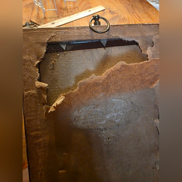 Vintage Gold Framed Portrait Art Prince Octavius of BRITAIN KING GEORGE III Son - Picture 13 of 13